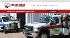 Desktop Screenshot of cornerstonefleetservices.com